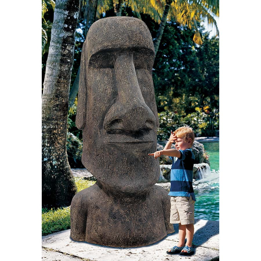 Design Toscano Easter Island Ahu Akivi Moai Monolith Statue: Giant - Walmart.com